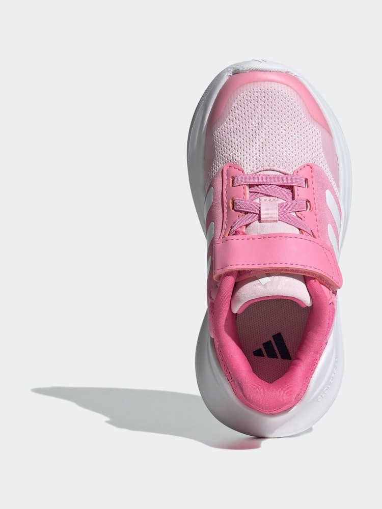 adidas Pink Kids Tensaur Run Trainers - Image 6 of 7