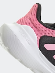 adidas Black/Pink Kids Tensaur Run 3.0 Trainers - Image 6 of 8
