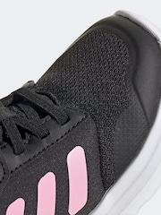 adidas Black/Pink Kids Tensaur Run 3.0 Trainers - Image 8 of 8