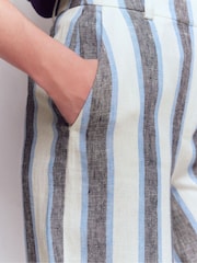 Boden Blue Belgravia Linen Trousers - Image 2 of 7