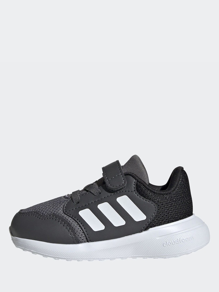 adidas Grey Tensaur Run 3.0 Infant Kids Trainers - Image 11 of 11