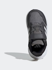 adidas Grey Tensaur Run 3.0 Infant Kids Trainers - Image 3 of 11
