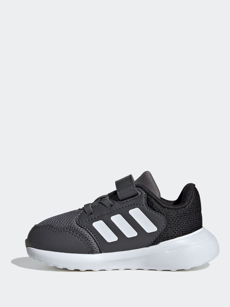 adidas Grey Tensaur Run 3.0 Infant Kids Trainers - Image 5 of 11