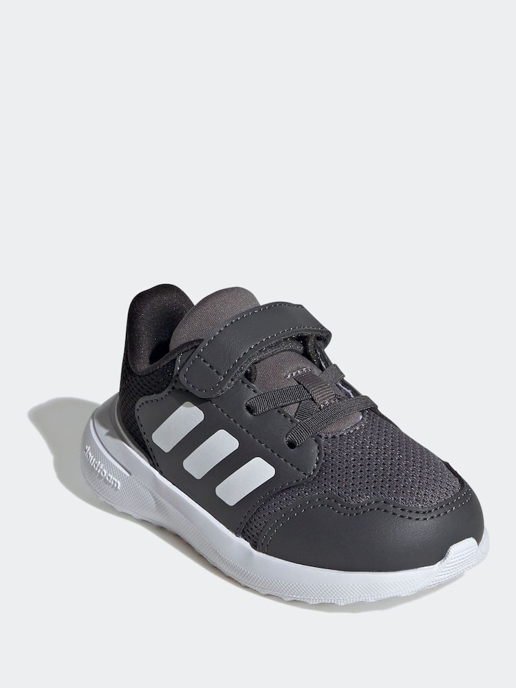 adidas Grey Tensaur Run 3.0 Infant Kids Trainers - Image 6 of 11