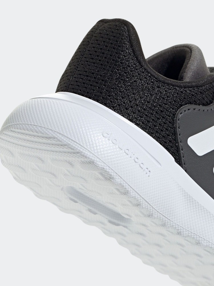 adidas Grey Tensaur Run 3.0 Infant Kids Trainers - Image 9 of 11