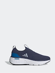 adidas Blue Cloudfoam Go Sock Trainers - Image 1 of 8