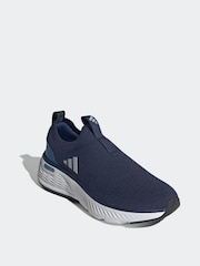 adidas Blue Cloudfoam Go Sock Trainers - Image 3 of 8