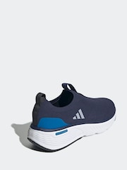 adidas Blue Cloudfoam Go Sock Trainers - Image 4 of 8