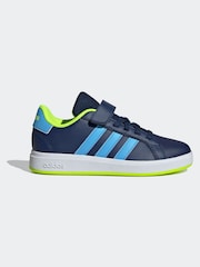 أزرق - adidas Kids Grand Court 2.0 Shoes - صورة 1 من 8