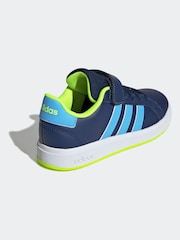 أزرق - adidas Kids Grand Court 2.0 Shoes - صورة 4 من 8