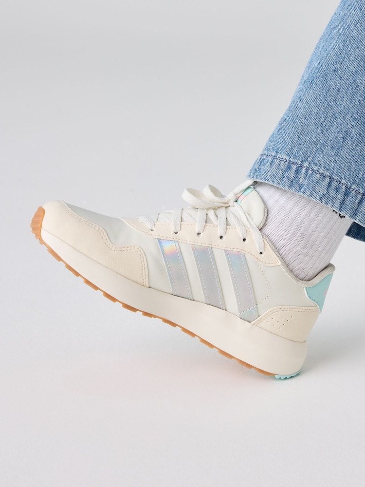 adidas White Run 60s Trainers - Image 1 of 7 adidas White Run 60s Trainers - Image 1 of 7