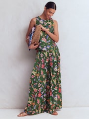 Boden Green Relaxed Sleeveless Shell Top - Image 4 of 6