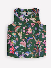 Boden Green Relaxed Sleeveless Shell Top - Image 6 of 6
