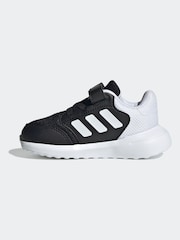 adidas Black/White Tensaur Run 3.0 Infant Kids Trainers - Image 7 of 8