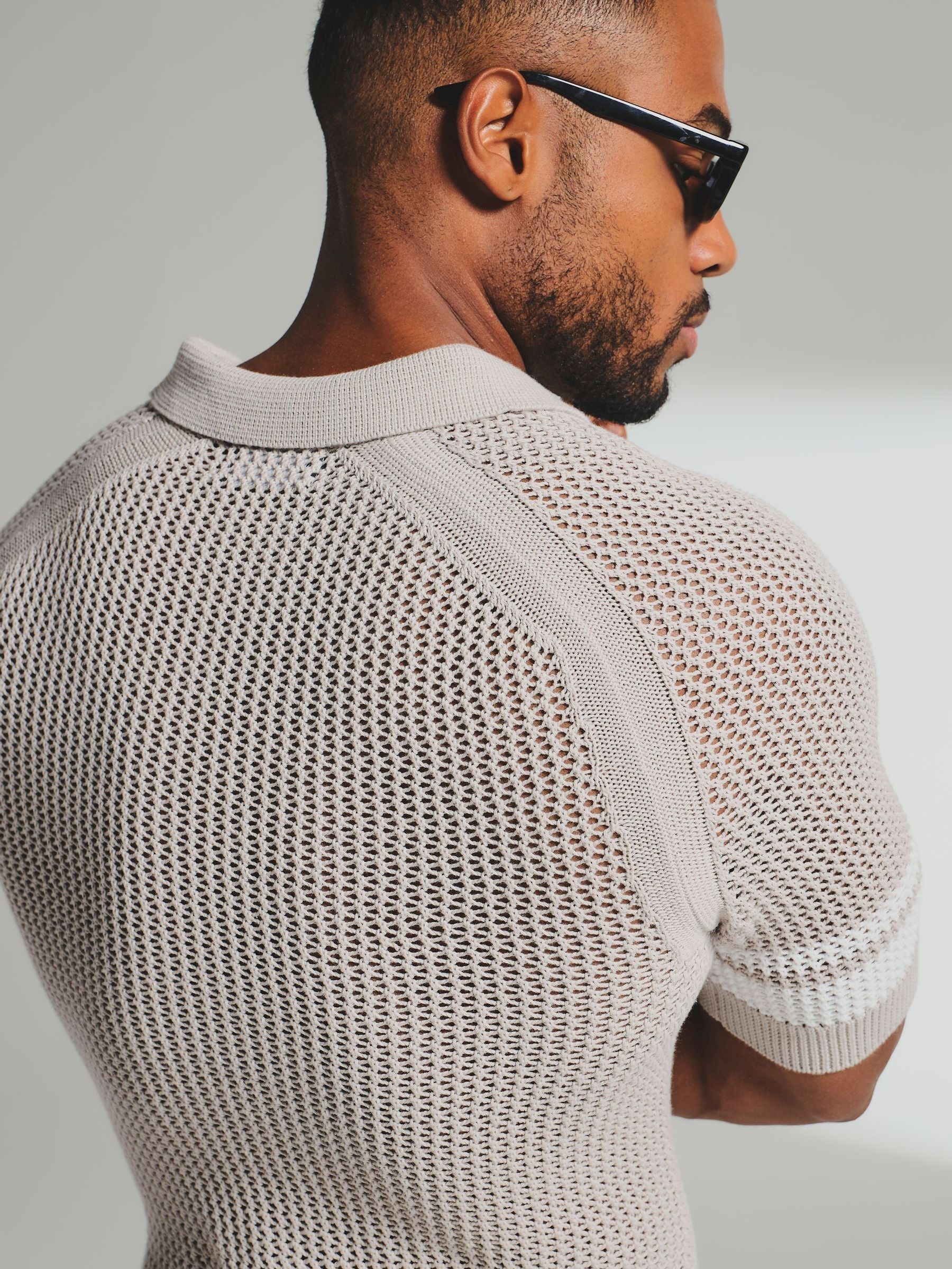 Buy Tailored Athlete Natural Muscle Fit Colour Block Crochet