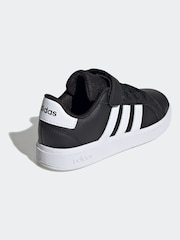 adidas Charcoal Black Grand Court 2.0 Trainers - Image 2 of 9