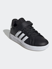adidas Charcoal Black Grand Court 2.0 Trainers - Image 7 of 9