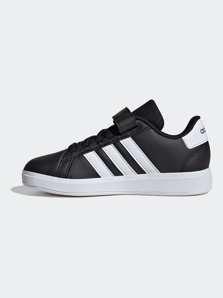 رمادي داكن مائل للأسود - adidas Grand Court 2.0 Trainers - Image 8 of 9
