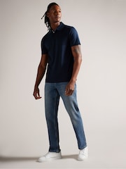 Ted Baker Blue Joeyy Straight Fit Stretch Jeans - Image 1 of 6