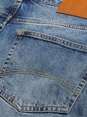 Ted Baker Blue Joeyy Straight Fit Stretch Jeans - Image 3 of 6