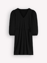 Boden Black Cary V-Neck Jersey Dress - Image 5 of 5