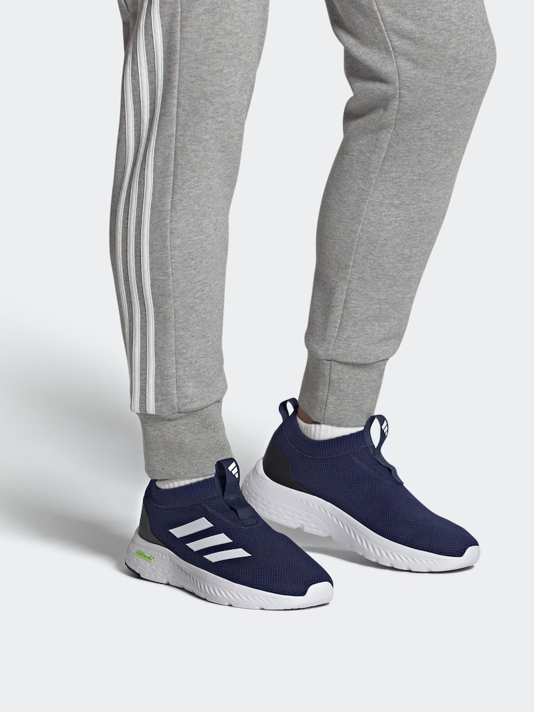 adidas Blue Cloudfoam Move Sock In Trainers - Image 1 of 10