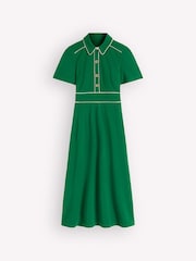Boden Green Etta Piping Trim Ponte Dress - Image 6 of 6