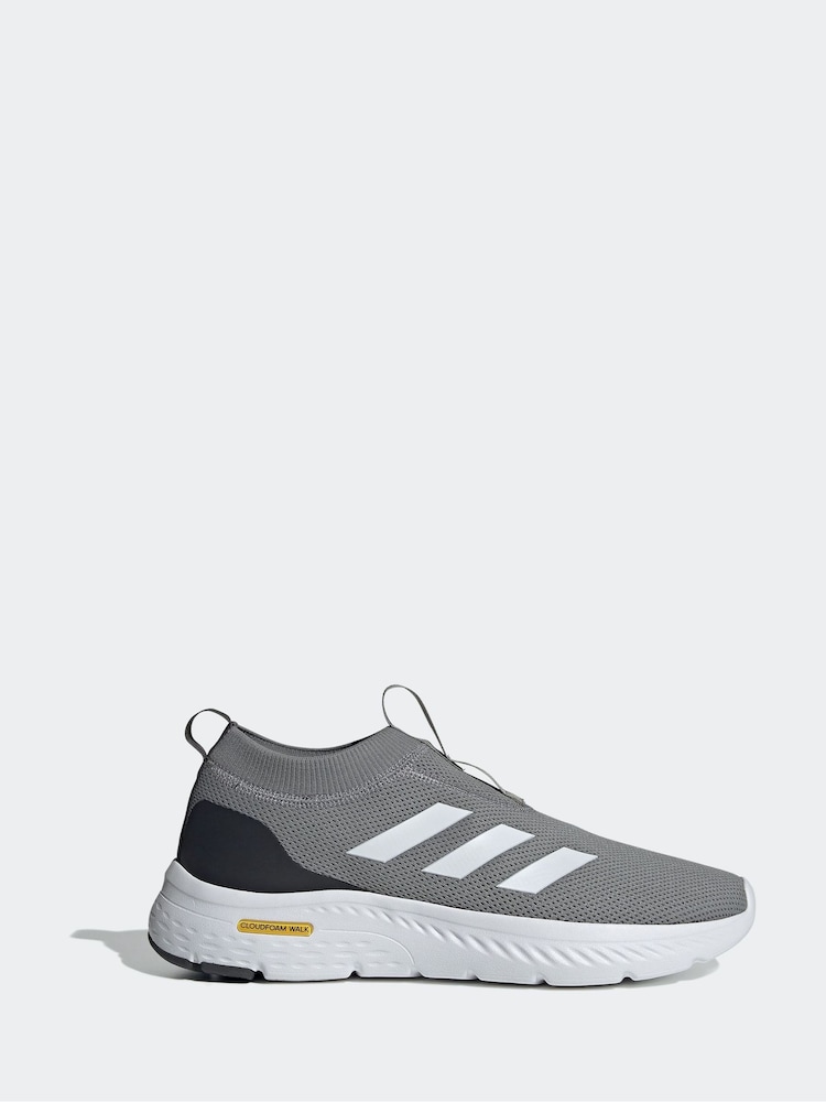 adidas Grey Cloudfoam Move Sock In Trainers - Image 1 of 8 adidas Grey Cloudfoam Move Sock In Trainers - Image 1 of 8