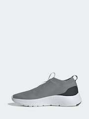 adidas Grey Cloudfoam Move Sock In Trainers - Image 4 of 8