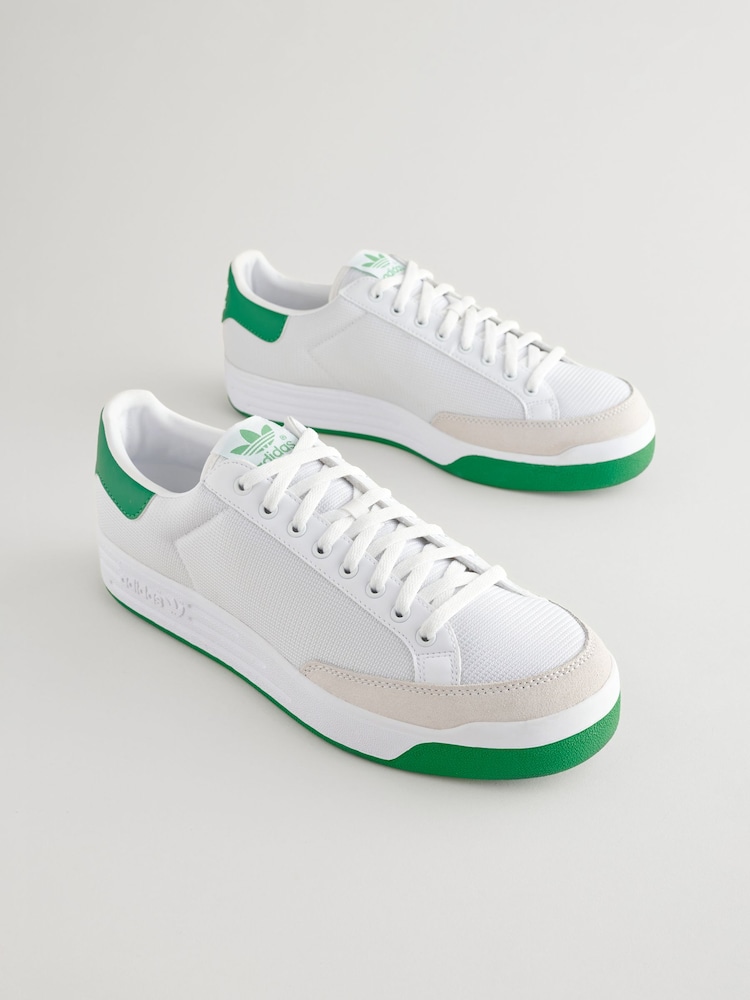 adidas Originals White Rod Laver Trainers - Image 1 of 6