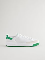 adidas Originals White Rod Laver Trainers - Image 2 of 6