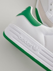 adidas Originals White Rod Laver Trainers - Image 6 of 6