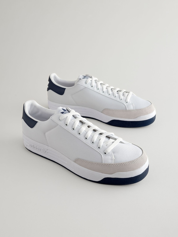 adidas Originals Off White Rod Laver Trainers - Image 1 of 5
