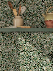 William Morris At Home Forest Clover 10M Wallpaper - Image 5 of 5