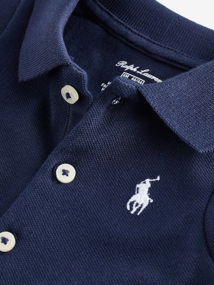 Polo Ralph Lauren Baby Navy Sailor Dress - Image 4 of 4