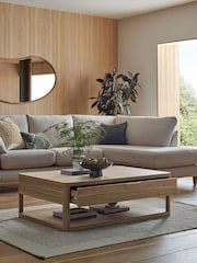 Natural Arlo Wood Effect Storage Coffee Table - Image 5 of 9