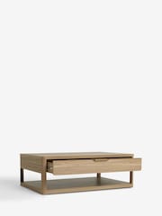 Natural Arlo Wood Effect Storage Coffee Table - Image 8 of 9