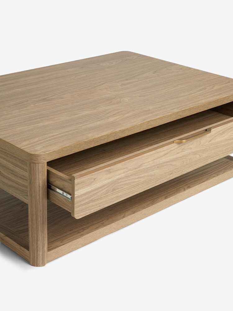 Natural Arlo Wood Effect Storage Coffee Table - Image 9 of 9