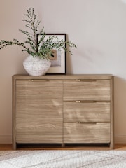 Natural Arlo Small Wood Effect Sideboard - Image 2 of 13