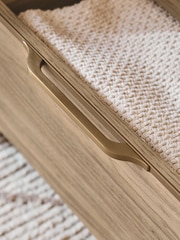 Natural Arlo Small Wood Effect Sideboard - Image 4 of 13