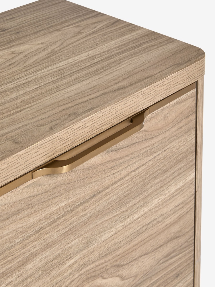 Natural Arlo Wood Effect Up To 65 Inch TV Unit - Image 10 of 10
