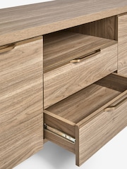 Natural Arlo Wood Effect Up To 65 Inch TV Unit - Image 9 of 10