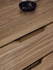 Natural Arlo Extra Large Wood Effect Sideboard - Image 4 of 10