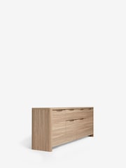 Natural Arlo Extra Large Wood Effect Sideboard - Image 9 of 10