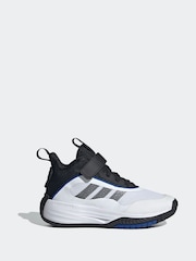 adidas White Own the Game 3.0 Trainers - Image 1 of 8