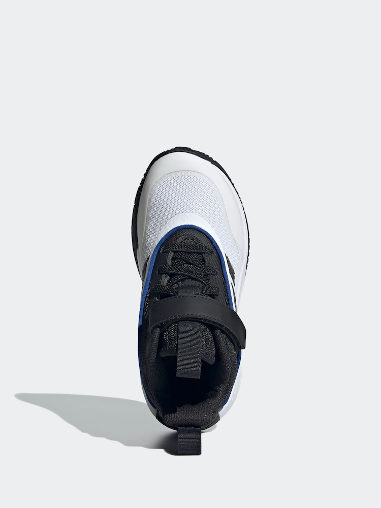 adidas White Own the Game 3.0 Trainers - Image 5 of 8