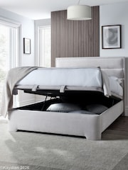 Kaydian Cream Kirkby Ottoman Storage Bed - Image 2 of 2