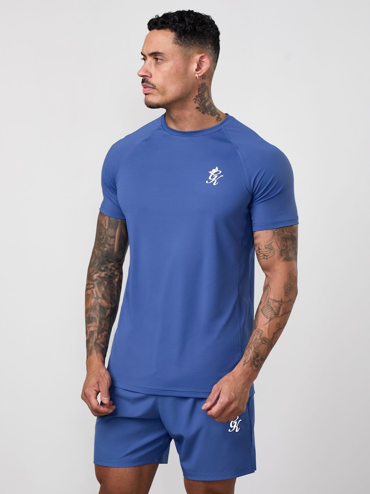Gym King Blue Energy T-Shirt - Image 2 of 5 Gym King Blue Energy T-Shirt - Image 2 of 5