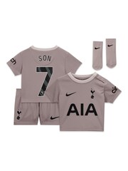 Nike Pink Tottenham Hotspur Third Stadium Kit T-Shirt 2023-24 Infants - Image 1 of 3