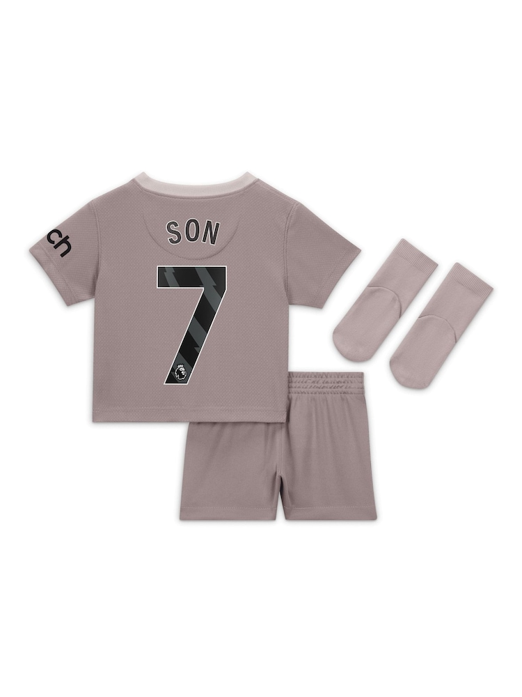 Nike Pink Tottenham Hotspur Third Stadium Kit T-Shirt 2023-24 Infants - Image 3 of 3